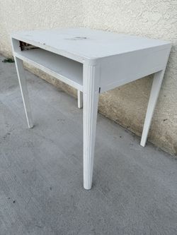 Wooden White Desk 