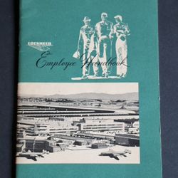 Lockheed Aircraft 1950 Employee Handbook 