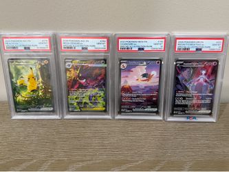 Pokemon PSA 10 Slabs  - FS/FT