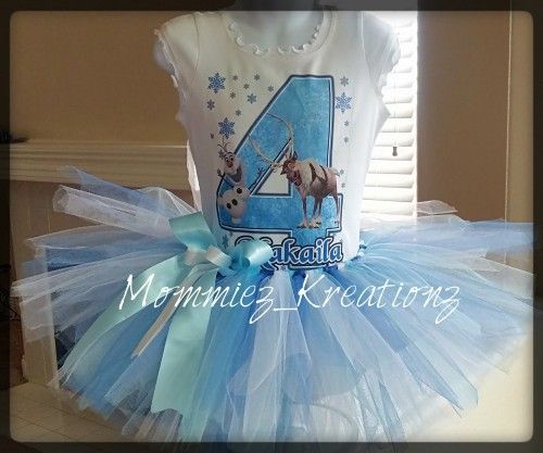 Frozen Olaf Birthday Tutu Set, Any theme