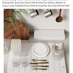 Stone Drying Mat  For Kitchen 