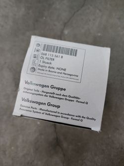 Audi VW Oil Filter - 0(contact info removed)1B
