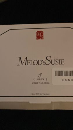 Melody Susie nail drill