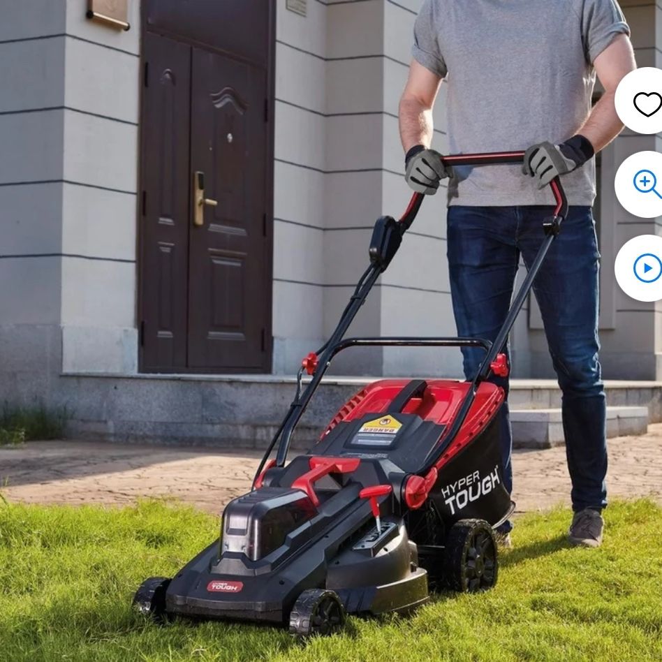 Hyper tough 40v lawn on sale mower