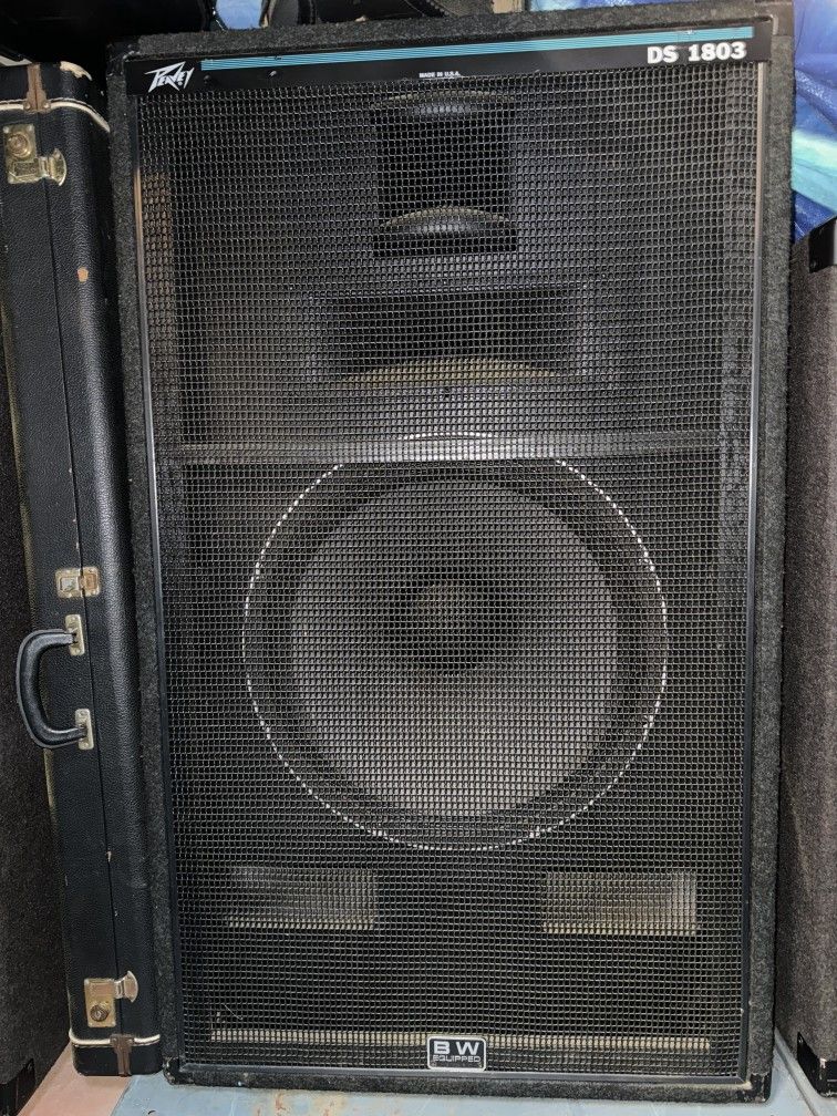 1 Peavey DS 1803 USA Made 3-way 18" Woofer