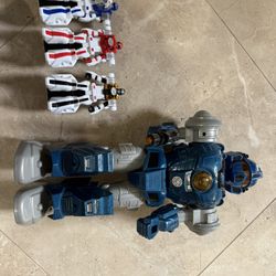 Power Rangers And Cosmic Toy Robot