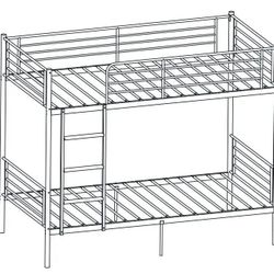 Metal Twin Bed 