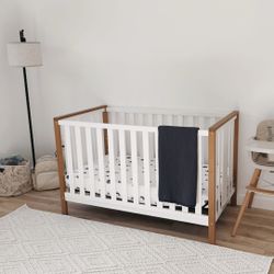 Modern Wood Crib