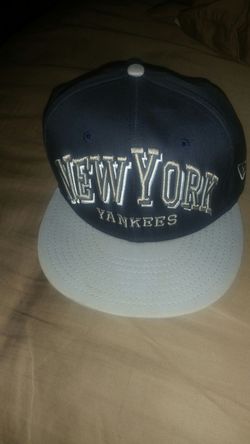Yankees snap back flat bill hat