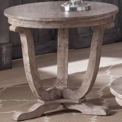 New in box Liberty furniture greystone mill end table 24”