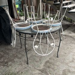 Antique Patio Set