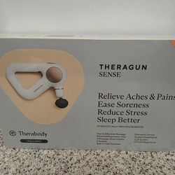 Brand New Theragun Sense Percussive Therapy Device - Factory Sealed (Black/White)