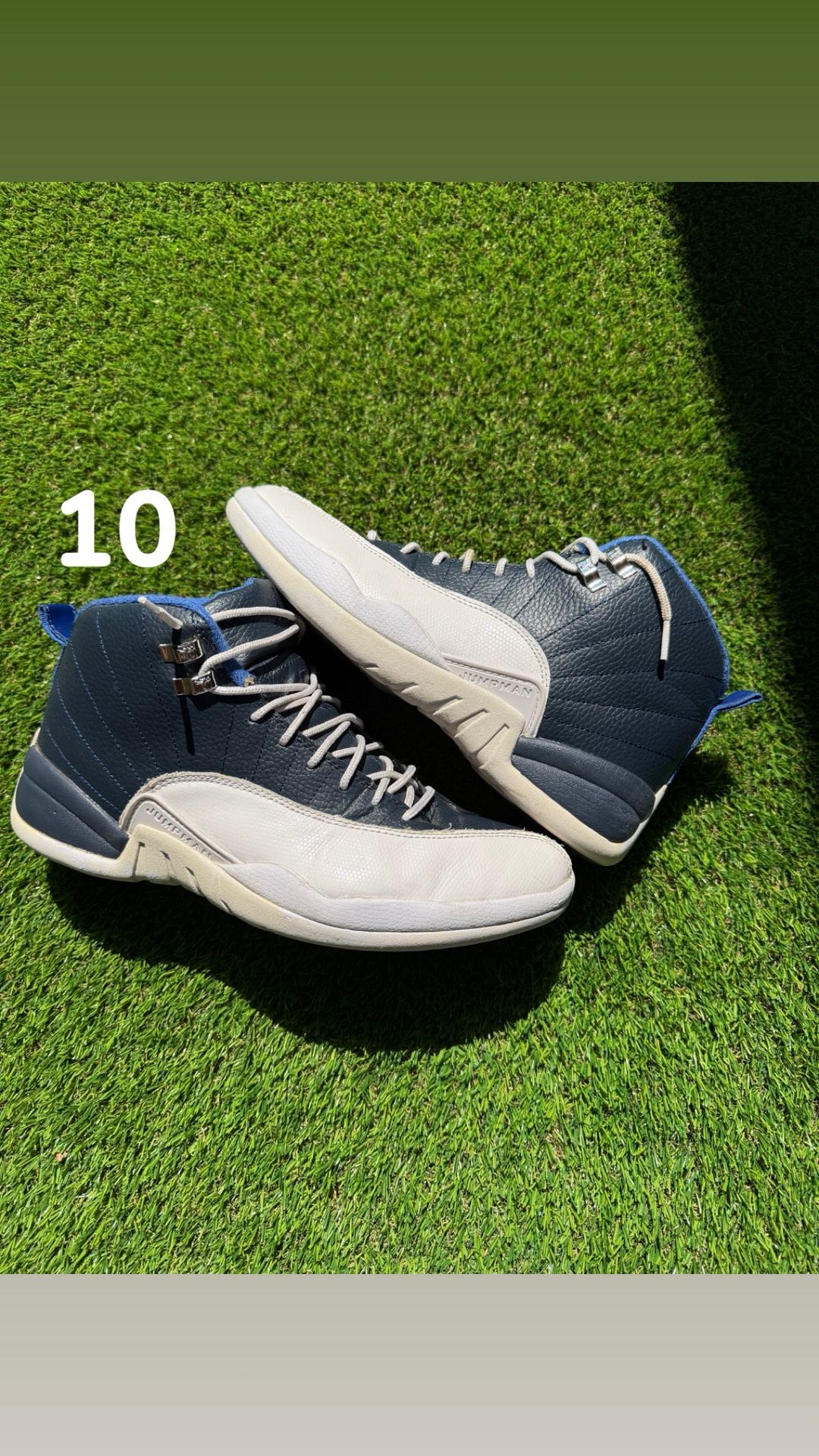 Jordan 12 Indigo Size 10 2012