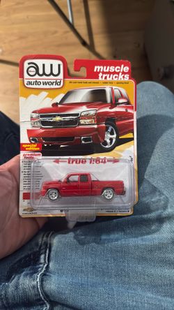 Silverado SS Red Diecast Toy