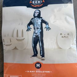 X-Ray Skeleton Costume - Size 8