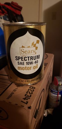 Vintage Sears oil can