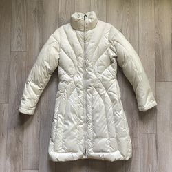 Vintage Y2K The North Face Goose Down Long Puffer Jacket Womens 