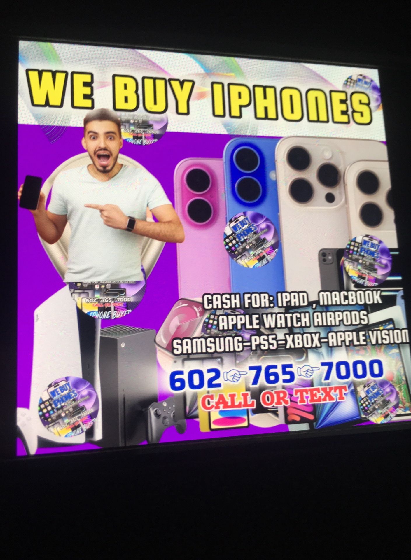 Apple Buyer iPhone 16 Pro Max ! Cash 4 Electronics