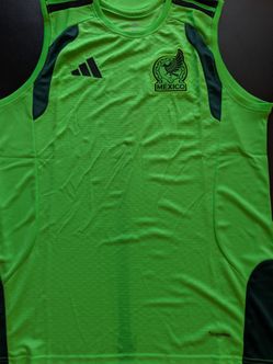 Mexico sleeveless soccer jersey