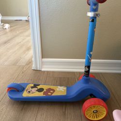 Mickey Mouse scooter 