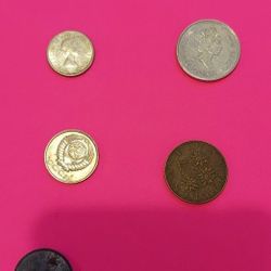 Foreign coins