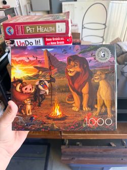 Disney lion king puzzle