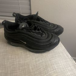 Nike Air Max 97  Black Terry  Cloth Size 6  Boys Or Unisex   Used  Asking $40.00