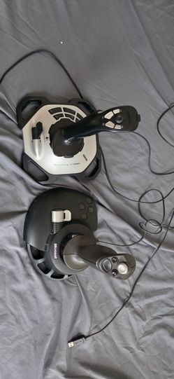 Logitech Extreme 3D Pro & Microsoft SideWinder Precision2 USB joysticks