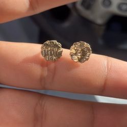 10K Gold Nugget Earrings ⭐️ 