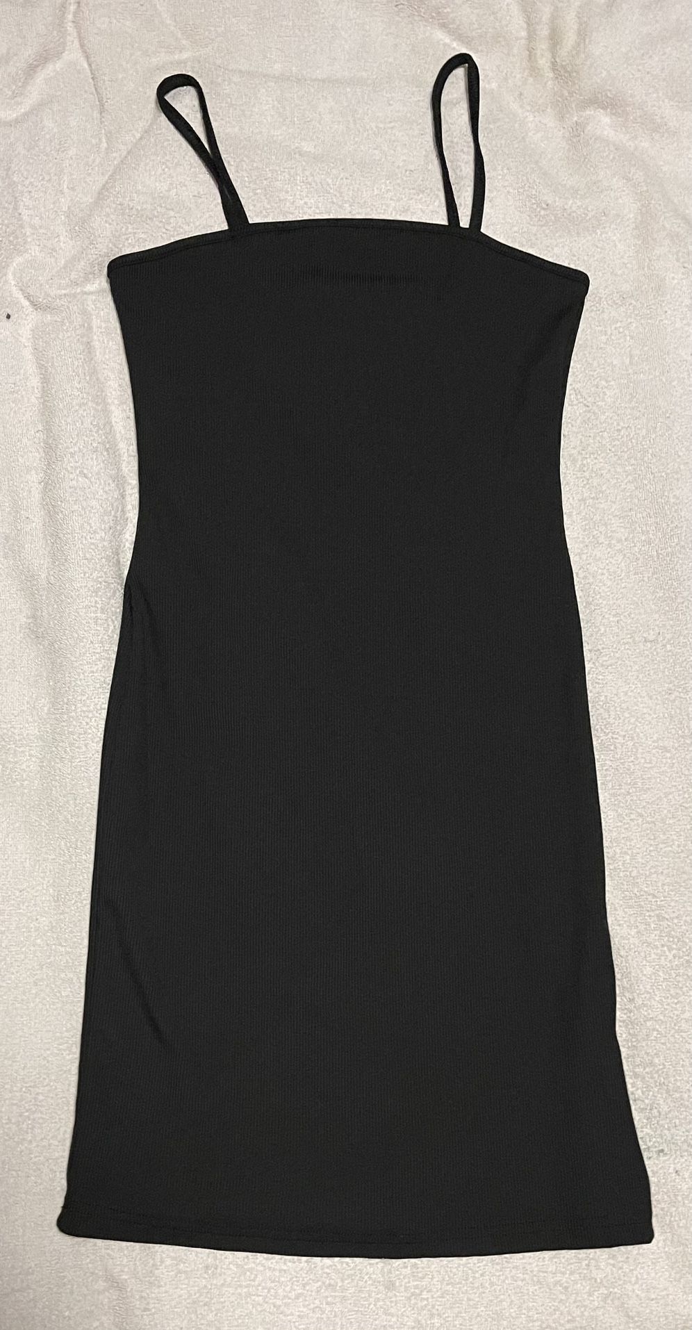 Black Spaghetti Strap Dress