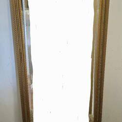 vintage full-length mirror