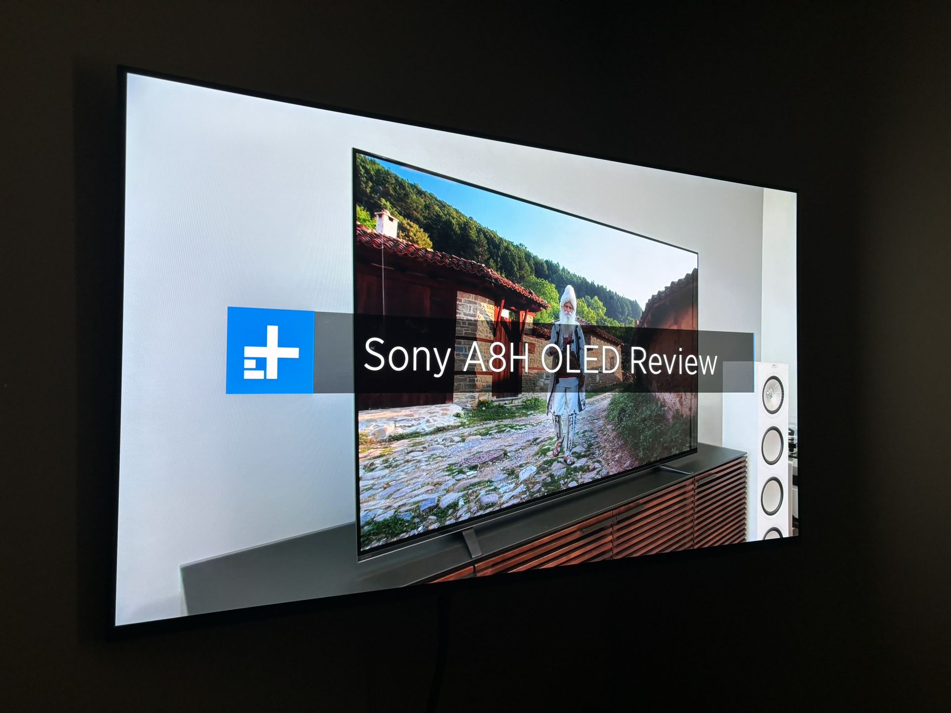 Sony 65” A8H OLED TV (w/ Sanus Full Motion Wall Mount)
