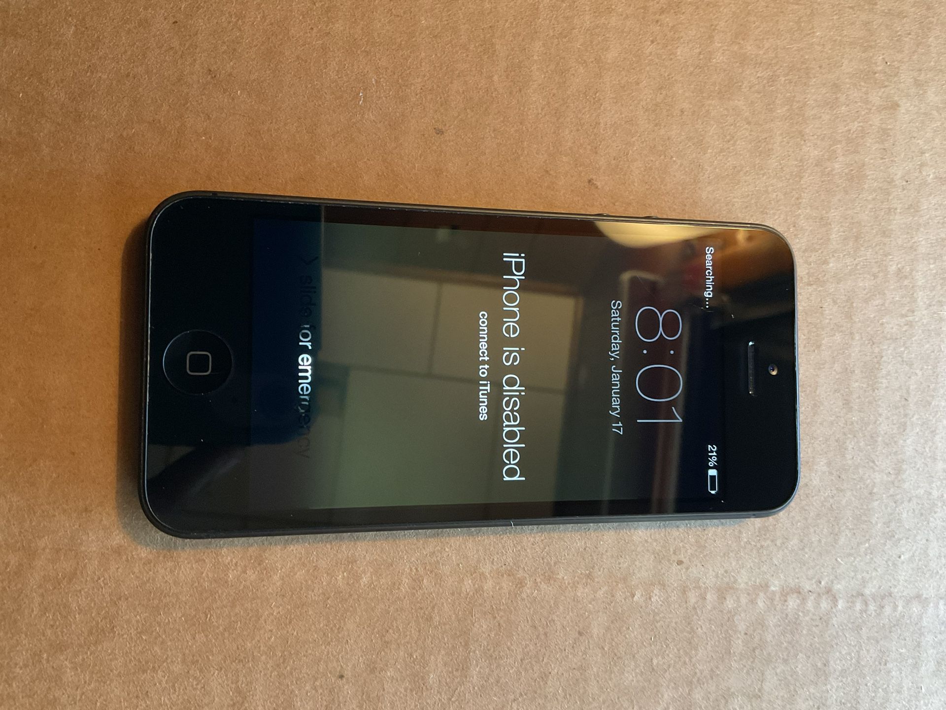 Apple iPhone 5 - 32GB - Black & Slate (Verizon) A1429 (CDMA + GSM) LOCKED LOCKED 