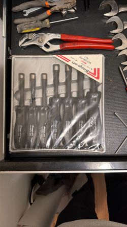 Snap On Metric 6 Point Nut Driver Set M6-M12