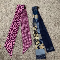 Coach Bag Scarves/ribbons