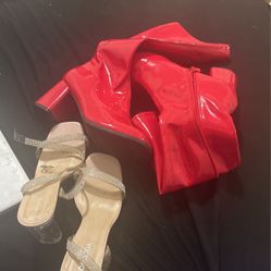 Selling These  Heels 10 And Boots 15