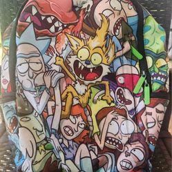 RICK AND MORTY STRAYGROUND BOOKBAG 