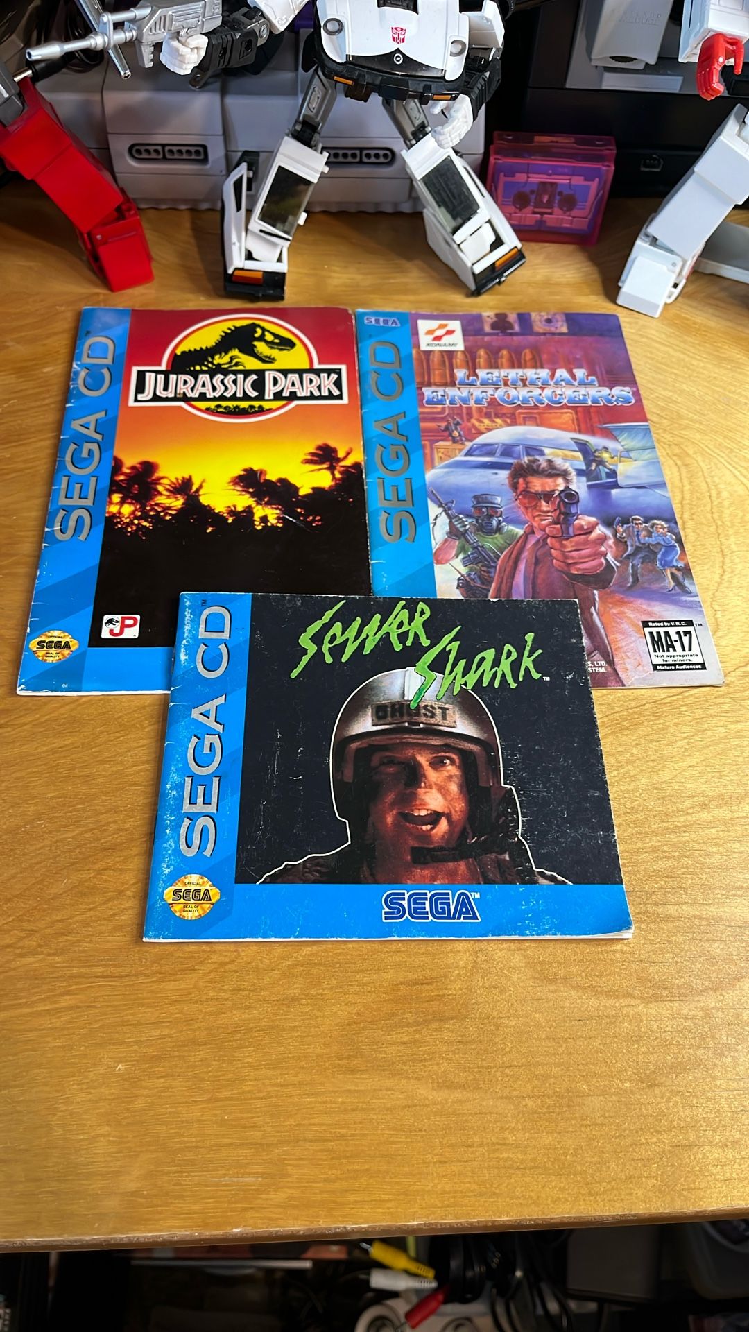 Sega CD And CD 32x Manuals