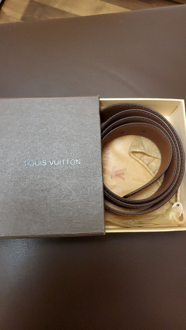 Louis Vuitton leather Belt for Sale in Irvine, CA - OfferUp