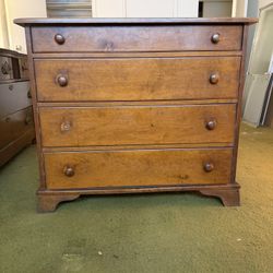 Antique Solid Wood Dresser- DIY Project - Heavy Duty