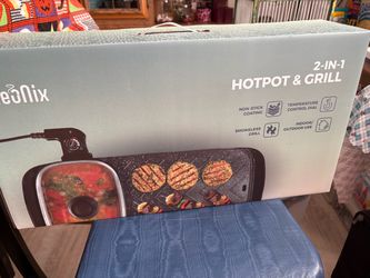 GeoNix 2-in-1 Hotpot & Grill