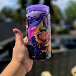 Up the movie Snow Globe Tumbler lava drip Libby style 16 oz kid friendly