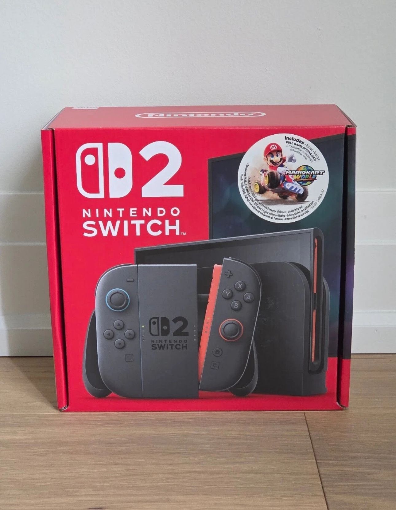 Nintendo Switch 2 Bundle With Mario Kart New