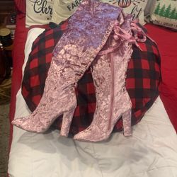 New Velvet Boots