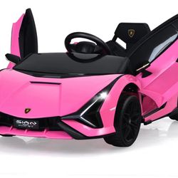 Pink Children’s Lamborghini 