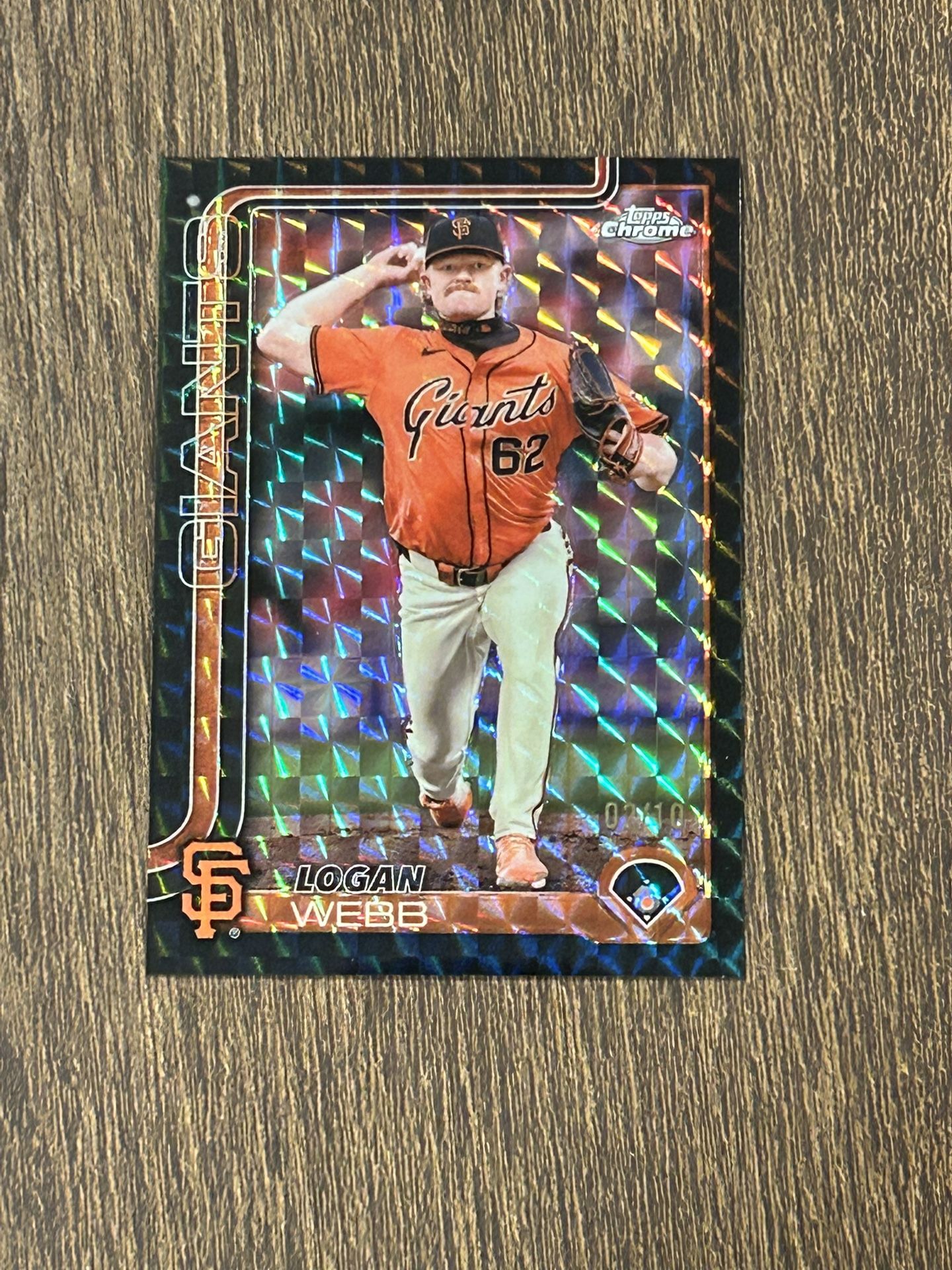 Logan Webb Black #/10