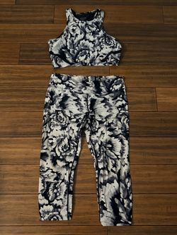 Calvin Klein GYM RUNNING Leggings & Sports Bra outfit set