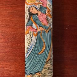 Hand-Painted Qalamdan or Jewelry Box or watch box