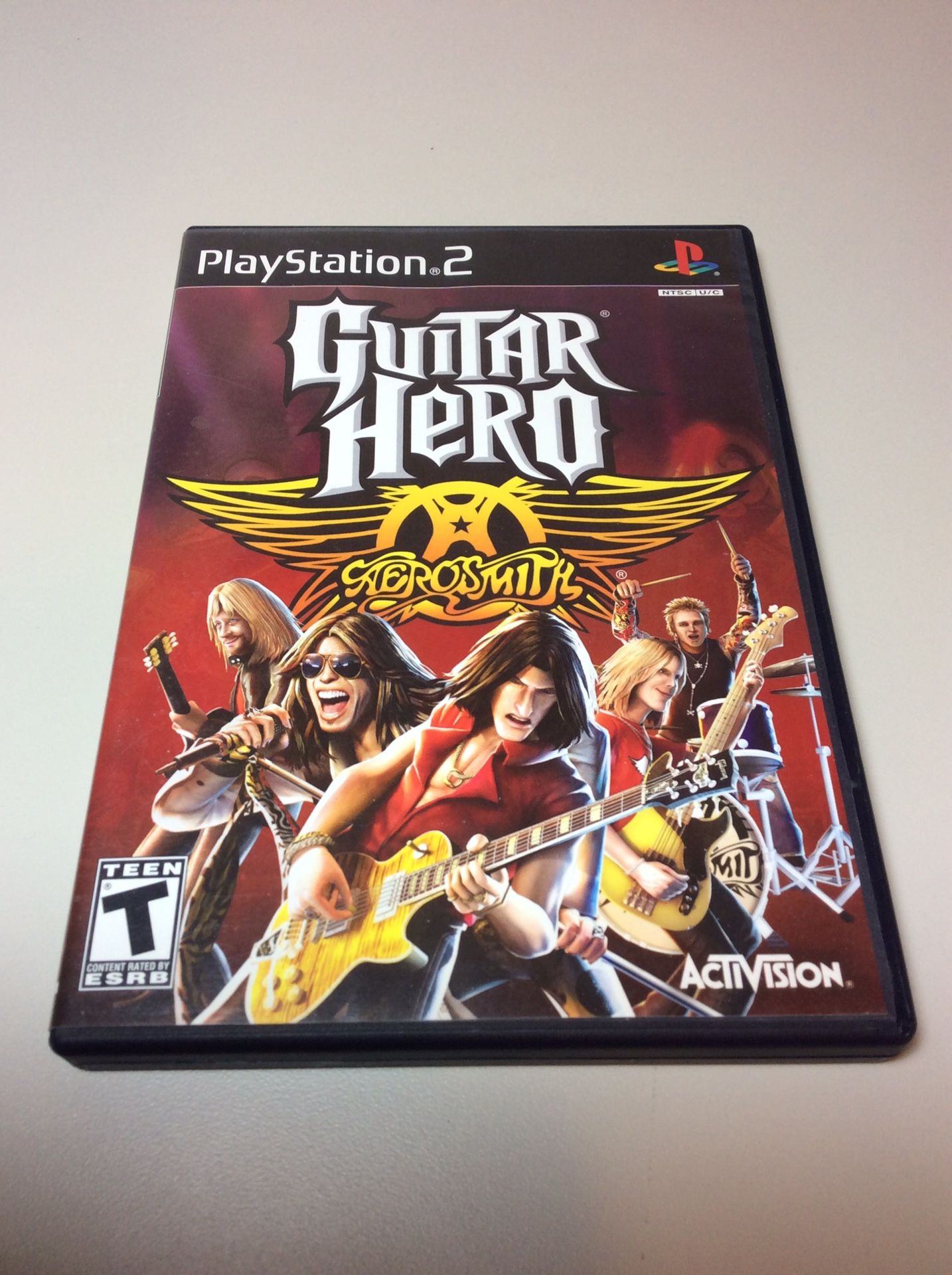 ps2 aerosmith guitar hero