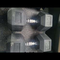 80lbs dumbells Weights